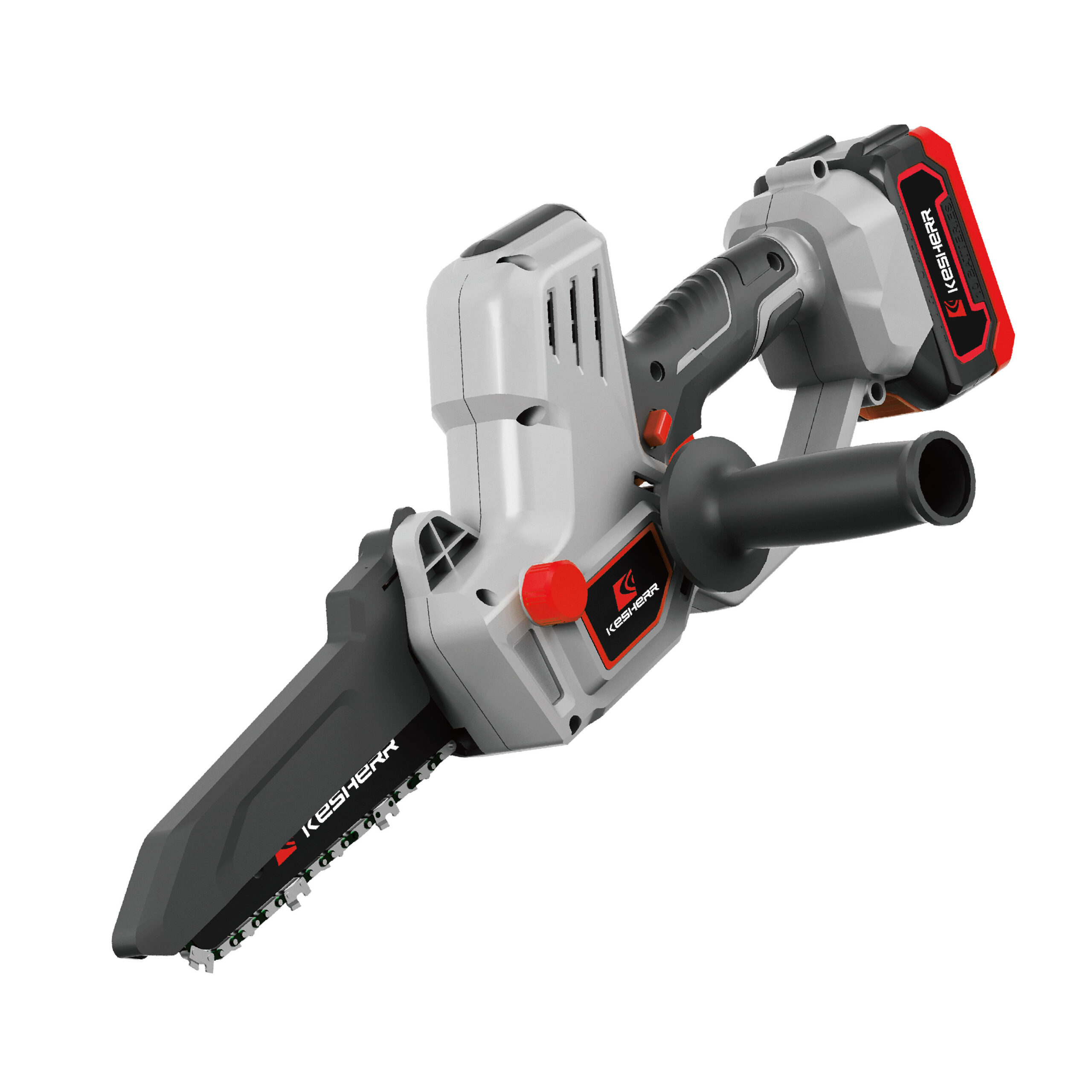 Cordless Chain Saw: 8-Inch Brushless Power with Ergonomic Control