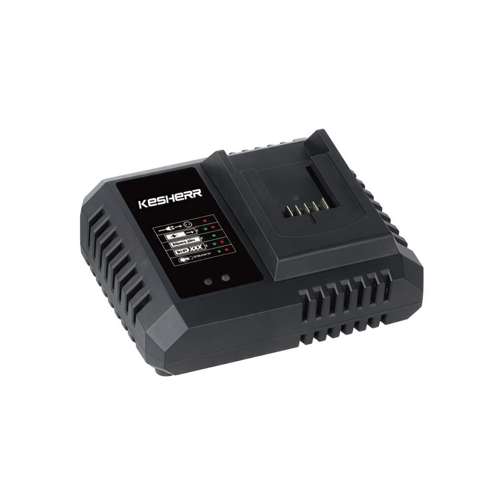 20V Lithium Battery Pack Charger: Ultra-Fast 2.4A Turbo Charging