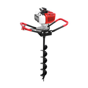 Gas Earth Auger for Efficient Post Hole Drilling