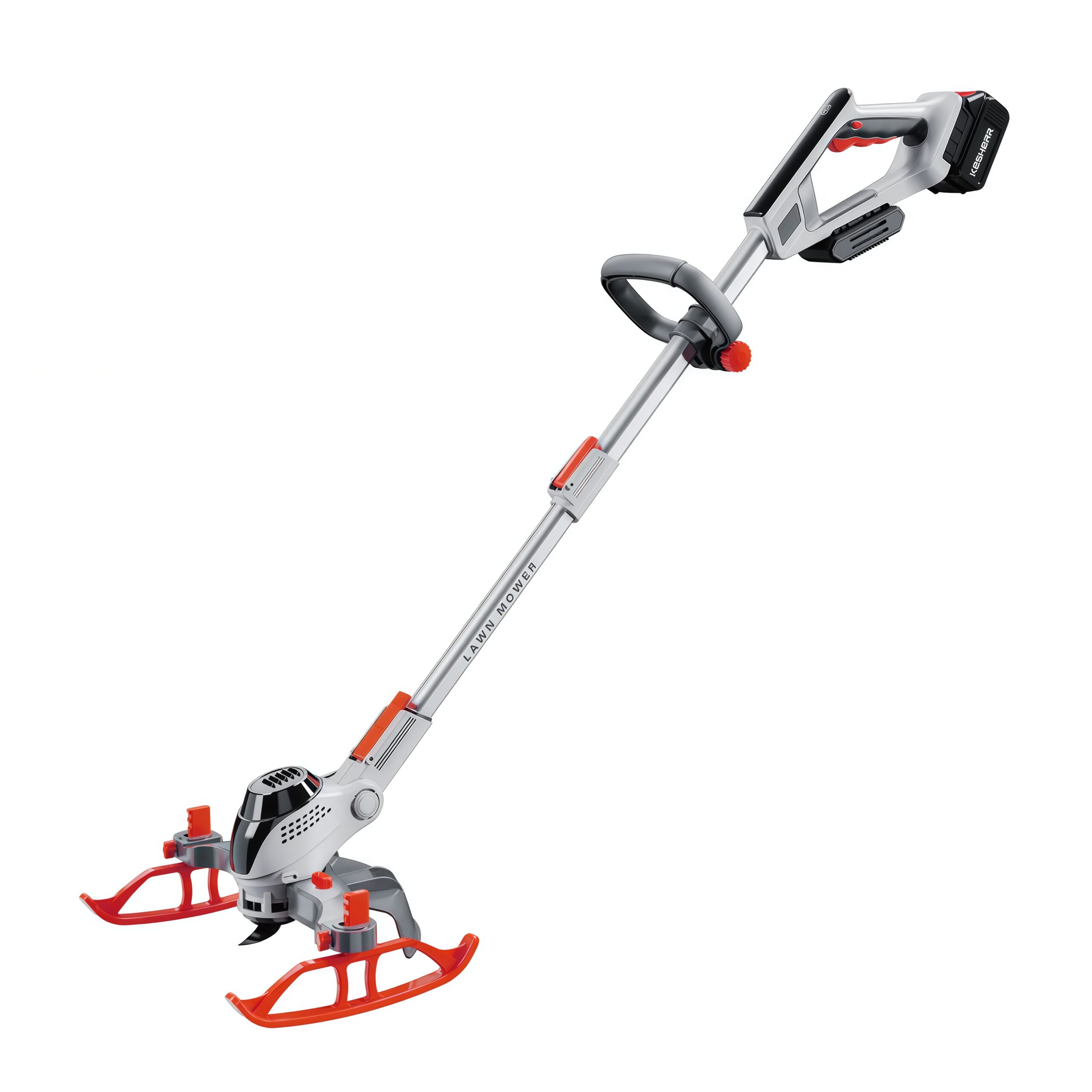 Cordless Grass Trimmer with 500W Brushless Motor for High-Efficiency Lawn Care