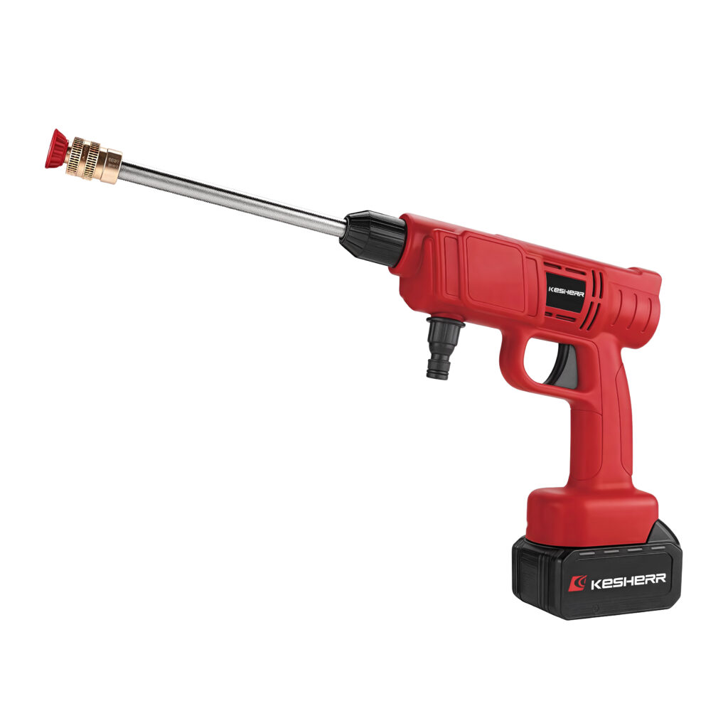 Cordless Car Wash Gun: High-Pressure Cleaning with 20V Power