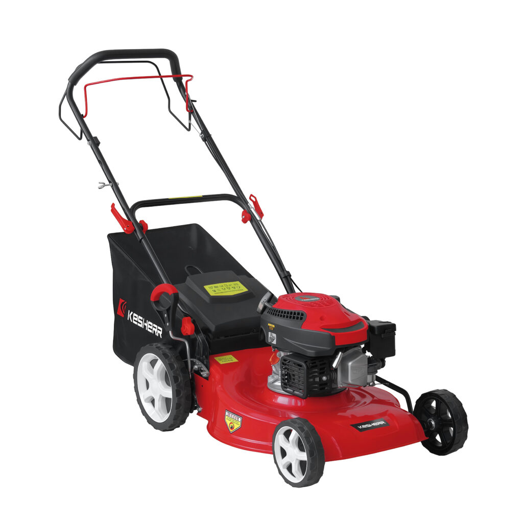 Professional Self-Propelled Lawn Mower with 20-Inch Cutting Deck