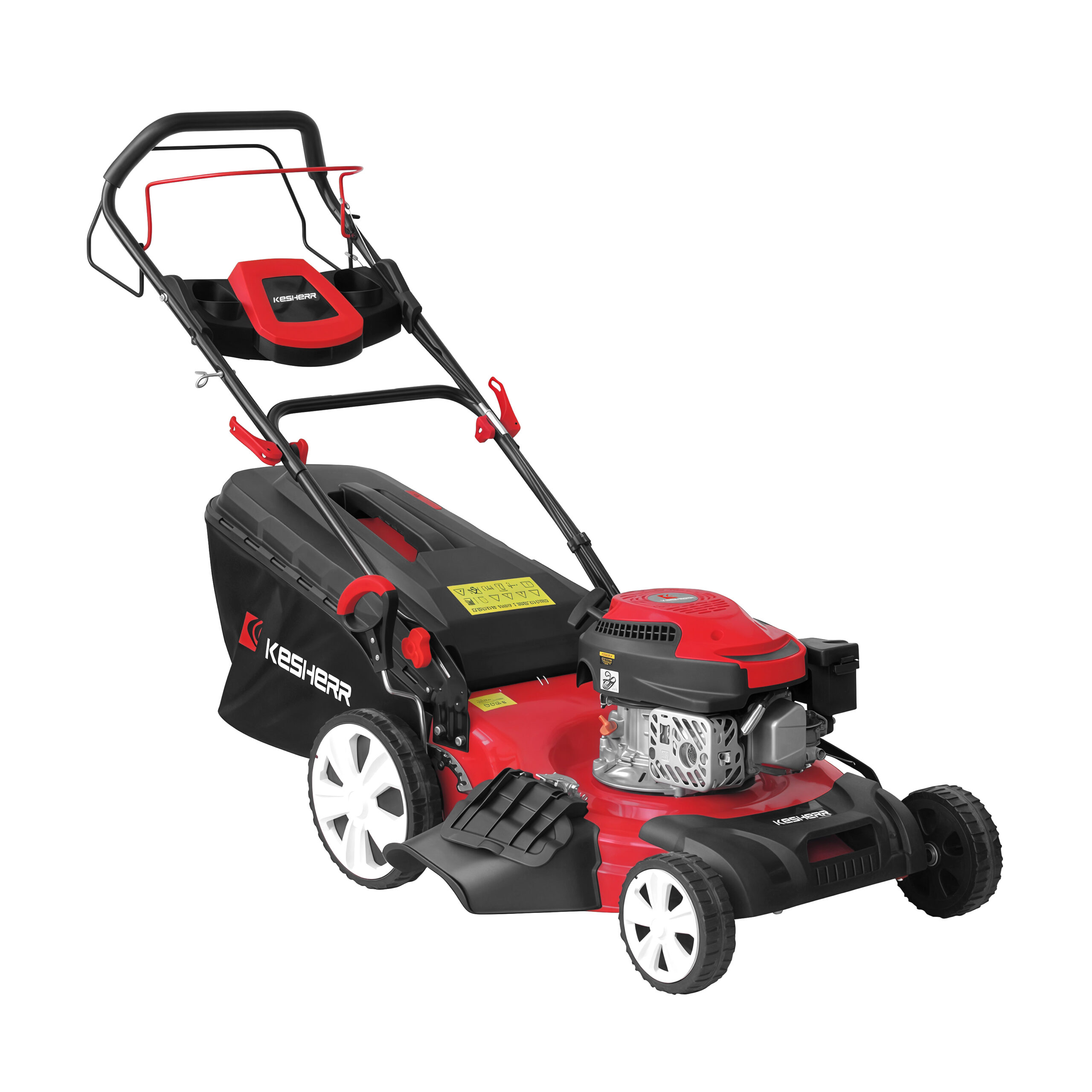 Professional Self-Propelled Lawn Mower with 3-in-1 Versatility