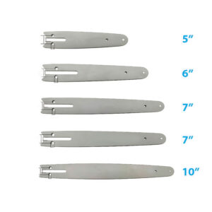 Trim 1/4" sprocket .043" guide rods of specifications 5"/6"/7"/10"