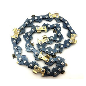 Titanium chainsaw chain .050 "0.325" pitch 72 links, suitable for gasoline chainsaws